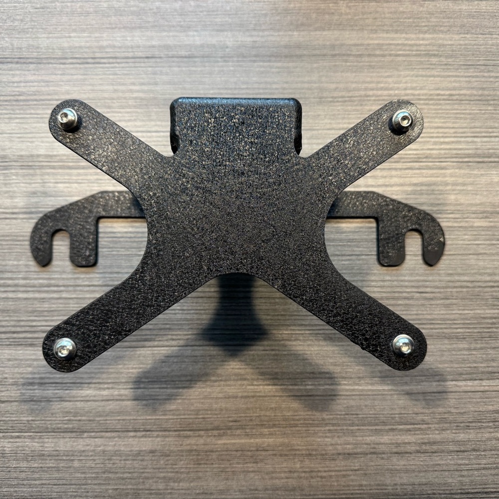 Winch Mounted License Plate Bracket